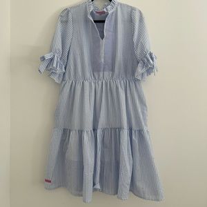 Simply Southern blue and white dress.